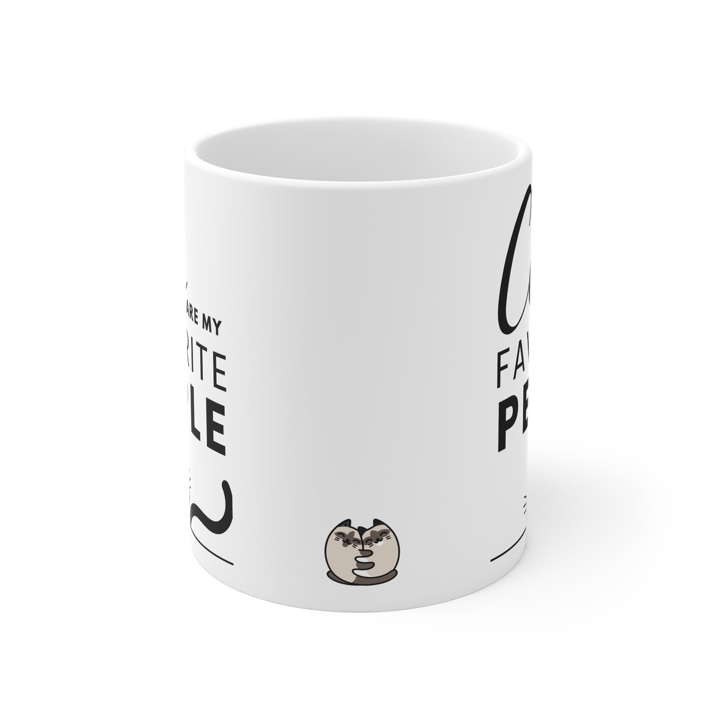 Cats Are My Favourite People Mug