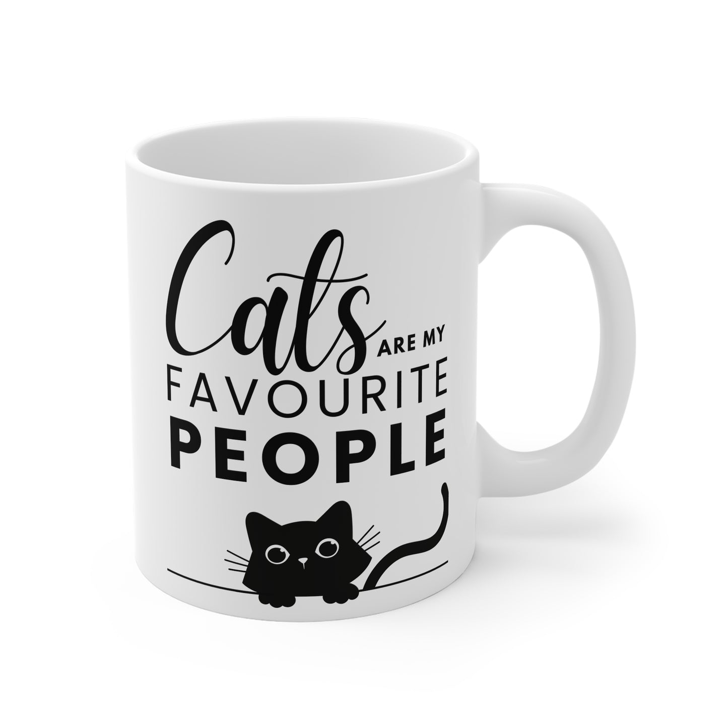 Cats Are My Favourite People Mug