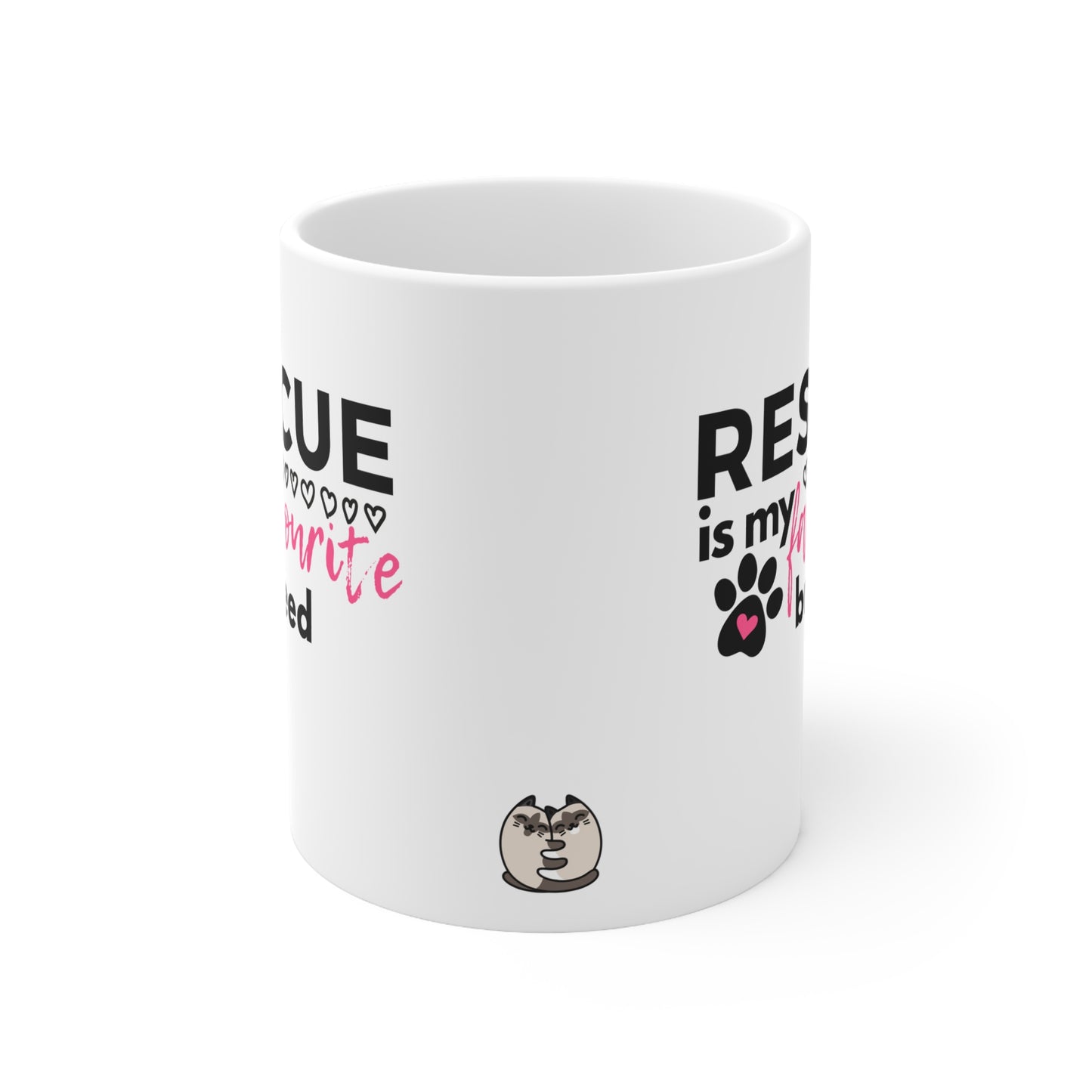 Rescue Is My Favourite Breed Mug