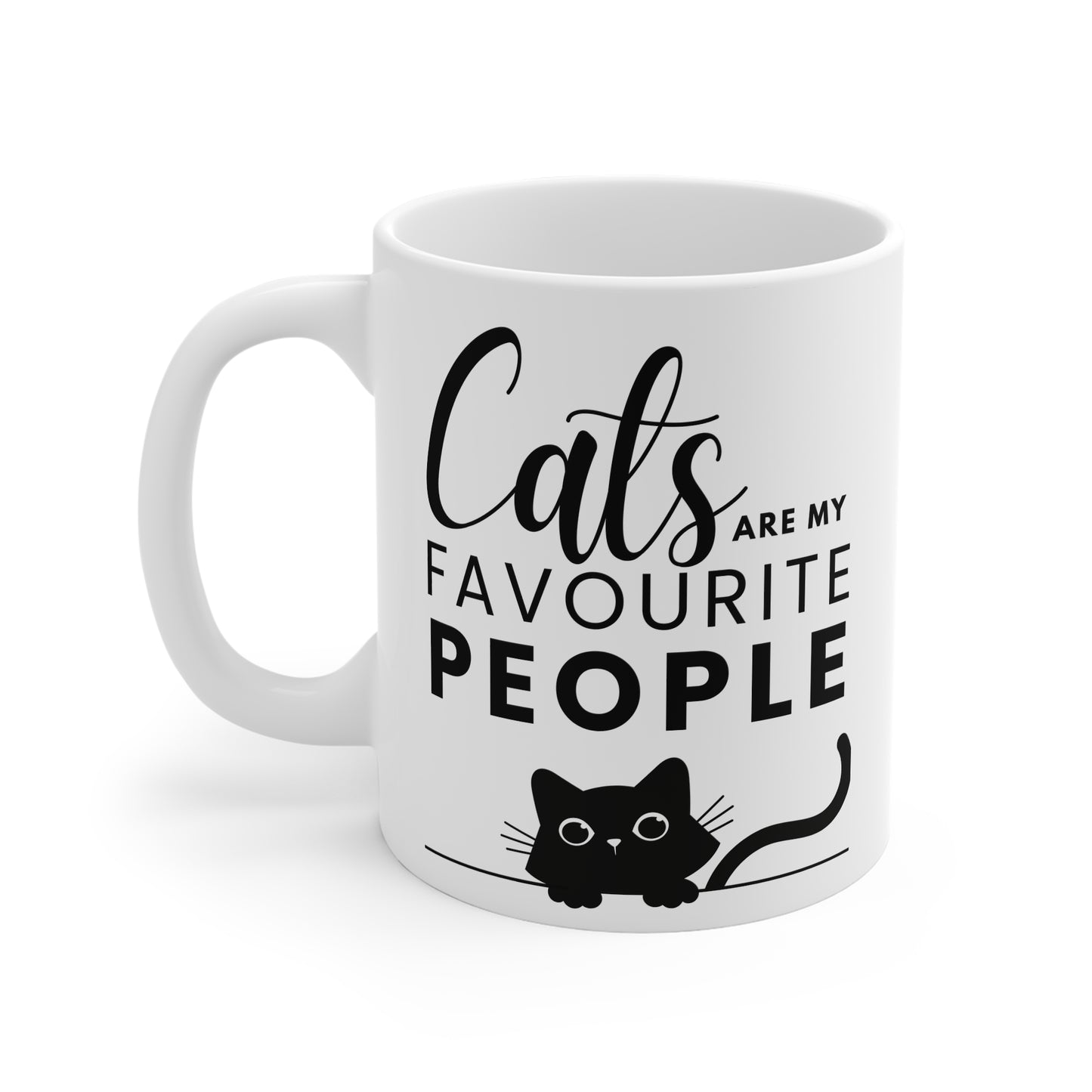 Cats Are My Favourite People Mug