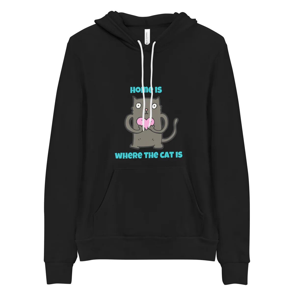 hoodie for cat lovers and cat moms. Perfect gift for cat ladies