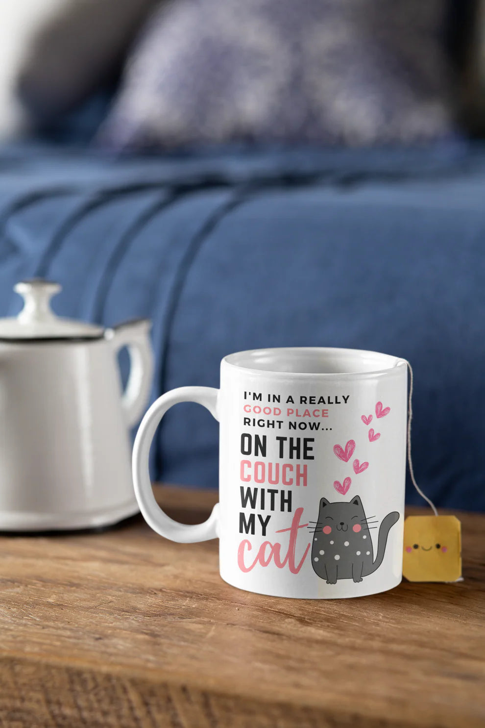 I'm In A Really Good Place Right Now...On The Couch With My Cat Mug