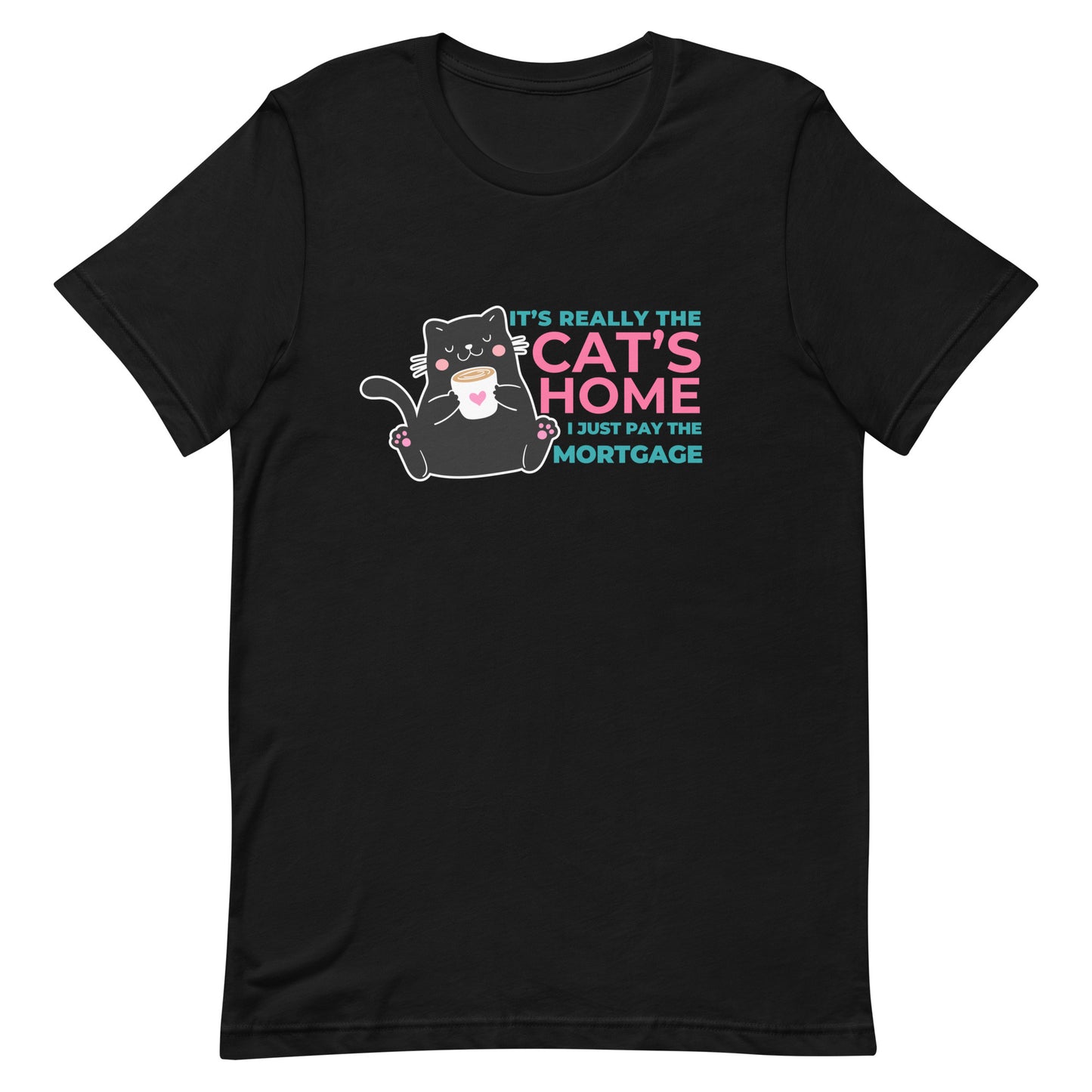 t-shirt for cat lovers and cat moms. Perfect gift for cat ladies