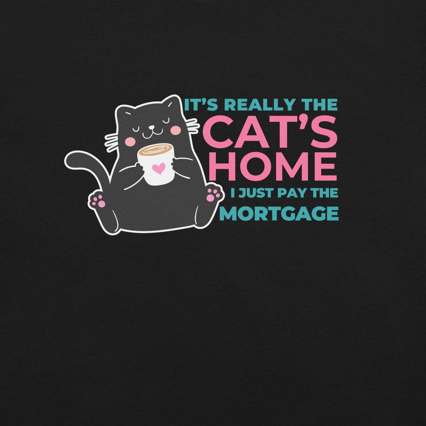 t-shirt for cat lovers and cat moms. Perfect gift for cat ladies