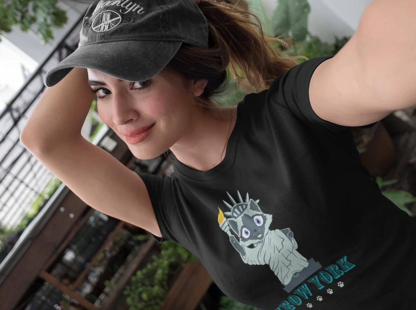 t-shirt for cat lovers and cat moms. Perfect gift for cat ladies