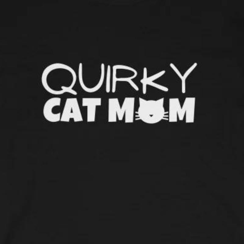 t-shirt for cat lovers and cat moms. Perfect gift for cat ladies