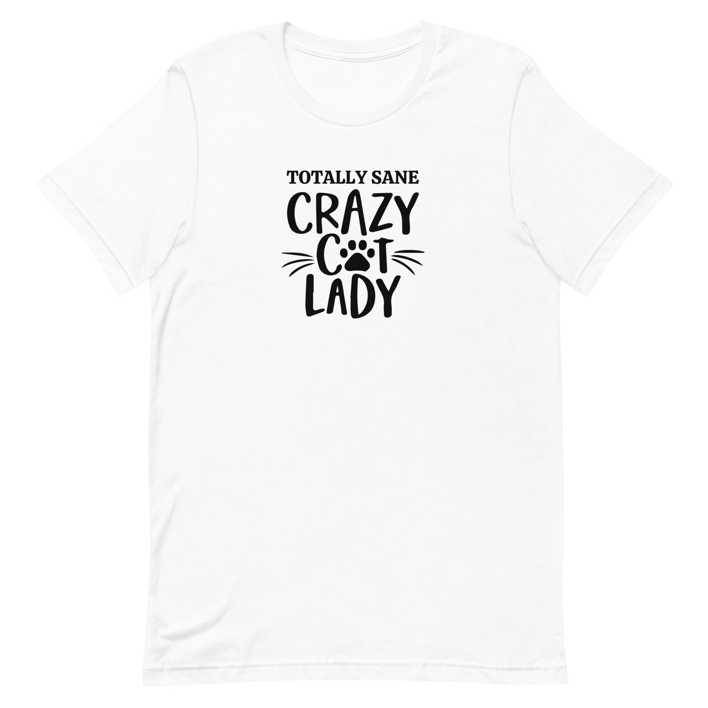 t-shirt for cat lovers and cat moms. Perfect gift for cat lady