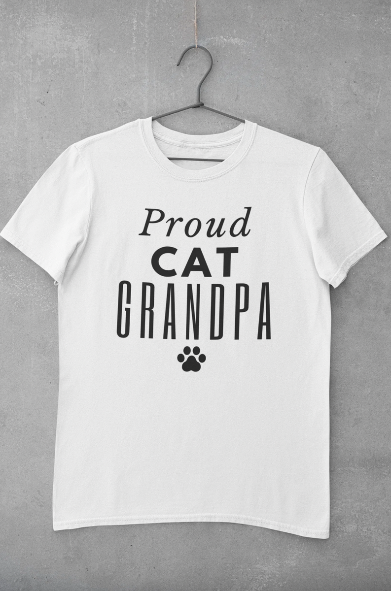 Cat grandpa shirt outlet