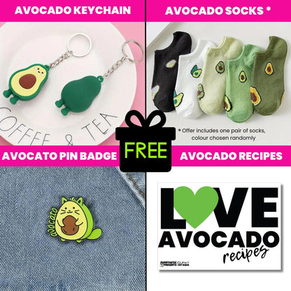 "Avocato" T-Shirt and Mug Set + 4 FREE Gifts