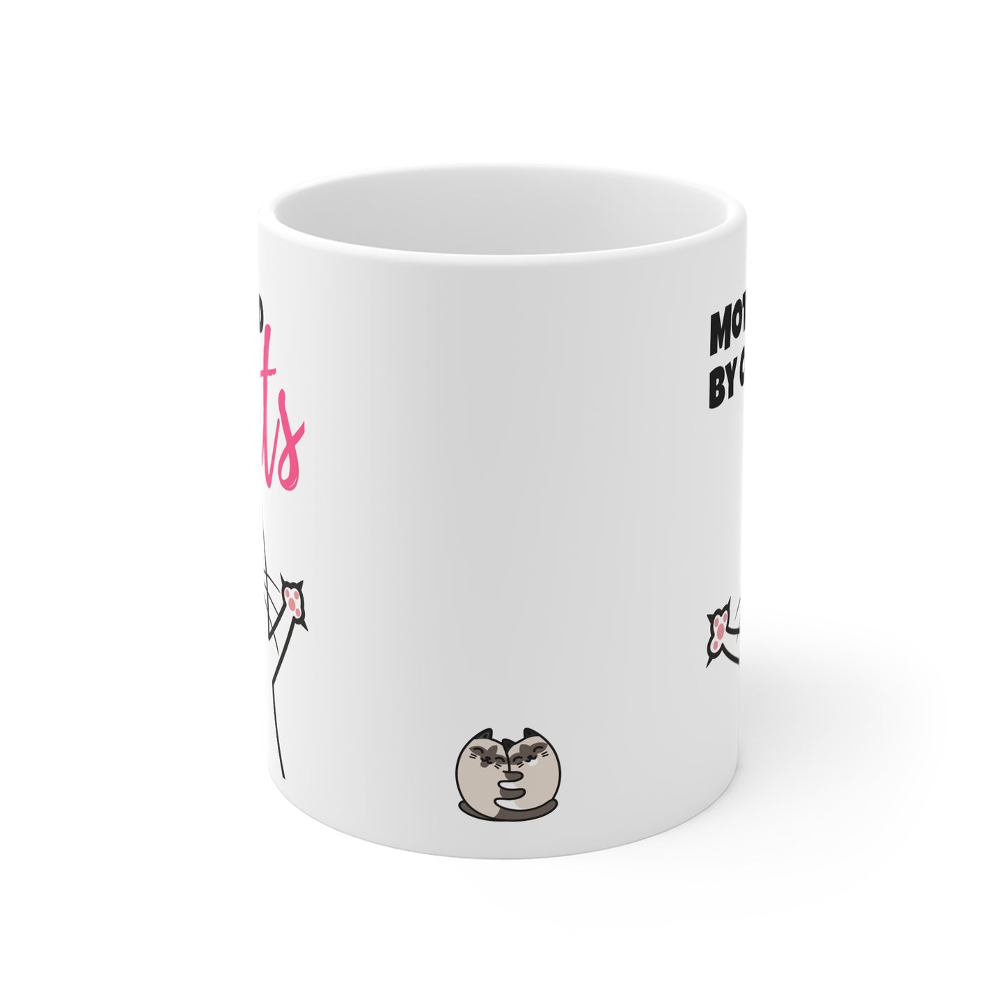Motivated by Coffee and Cats Mug