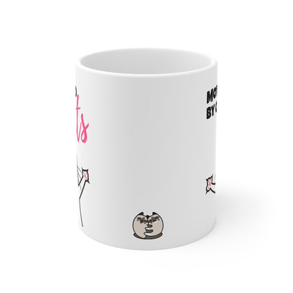 Motivated by Coffee and Cats Mug