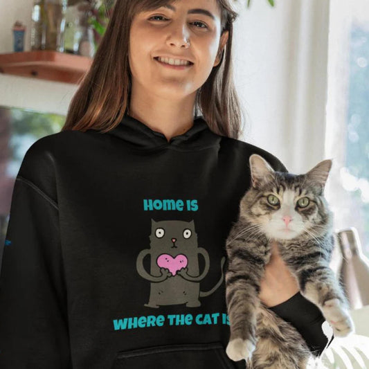 Home Is Where The Cat Is Hoodie
