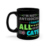gifts for cat lovers. mug for cat mom, cat dad or cat lady