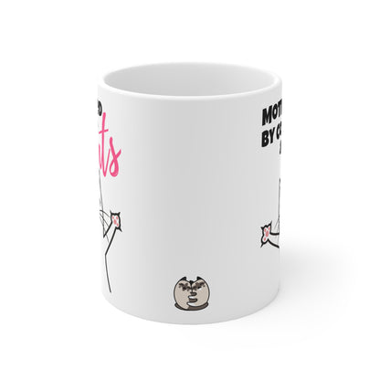 Motivated by Coffee and Cats Mug