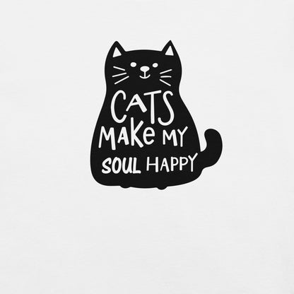 T-shirt for cat lovers and cat moms. Perfect gift for cat ladies
