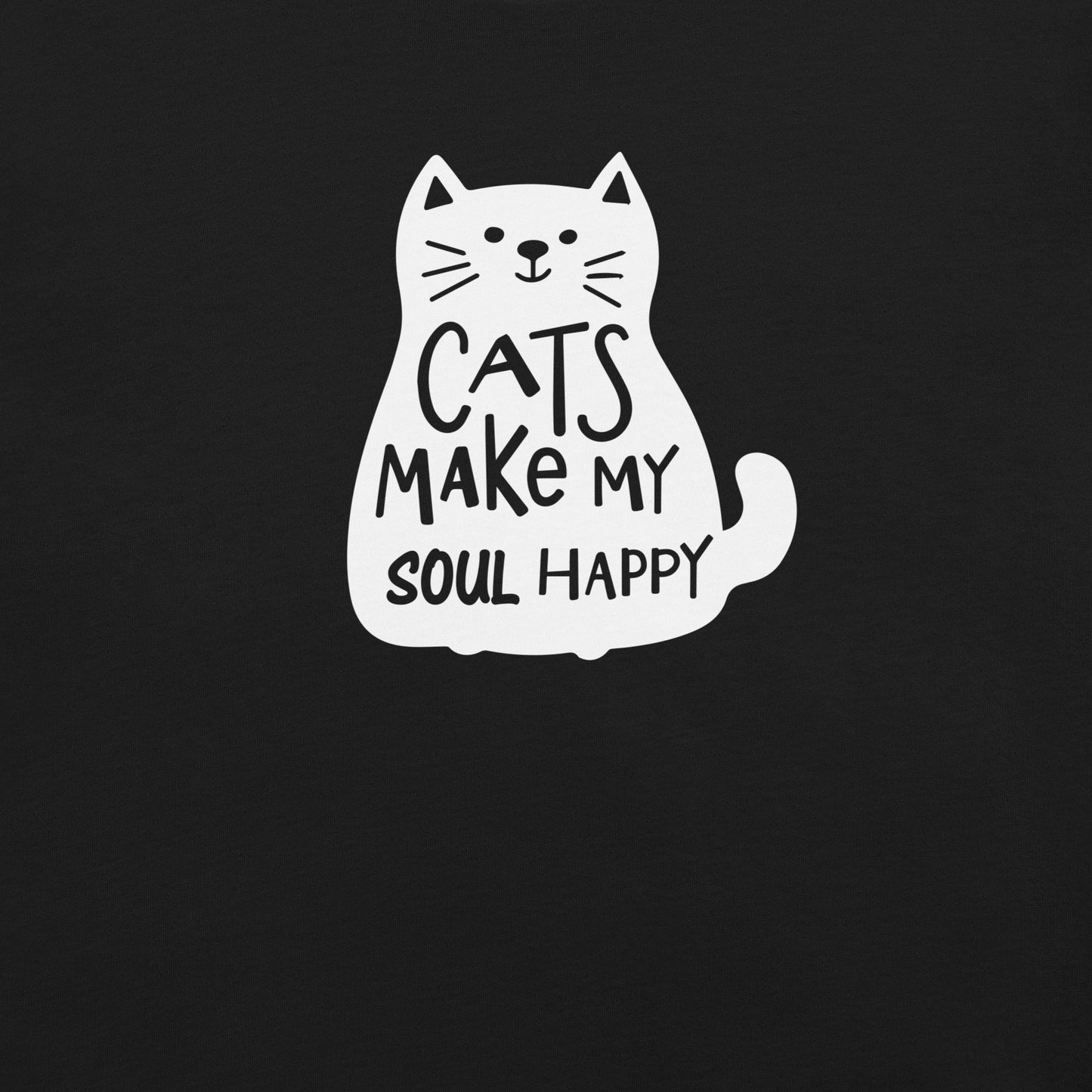 T-shirt for cat lovers and cat moms. Perfect gift for cat ladies
