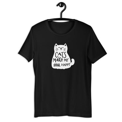 T-shirt for cat lovers and cat moms. Perfect gift for cat ladies
