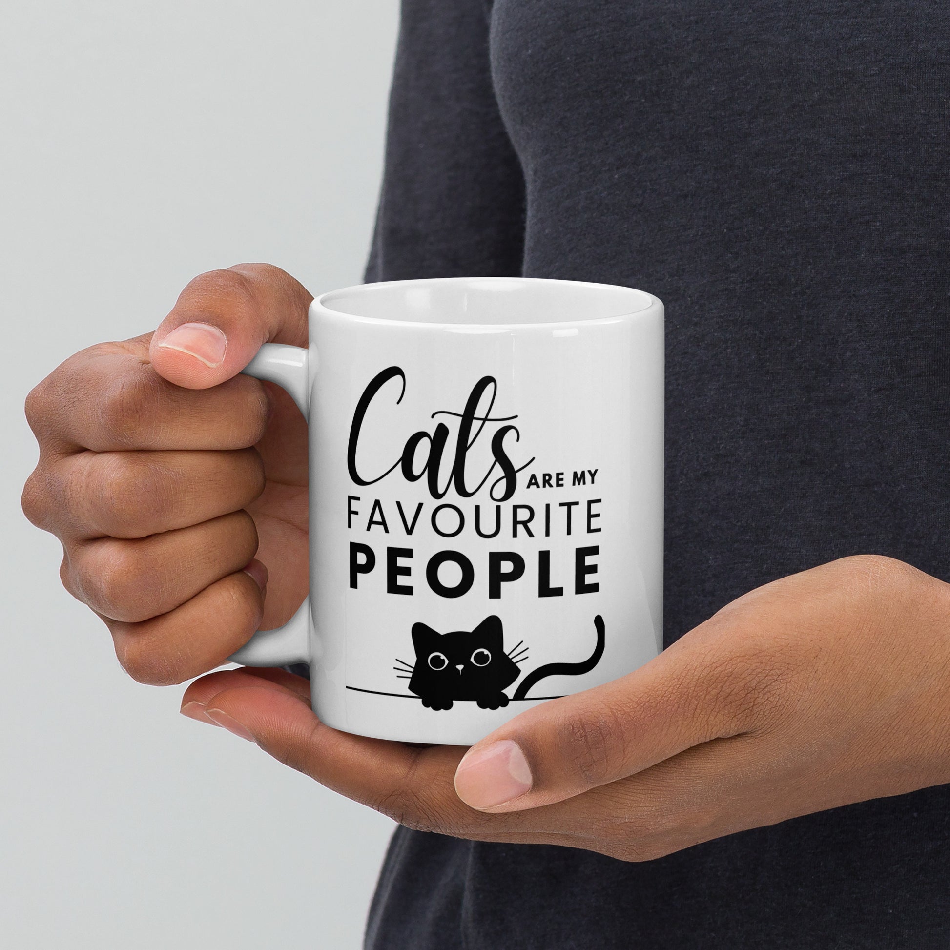 mug for cat lovers and cat moms. Perfect gift for cat ladies