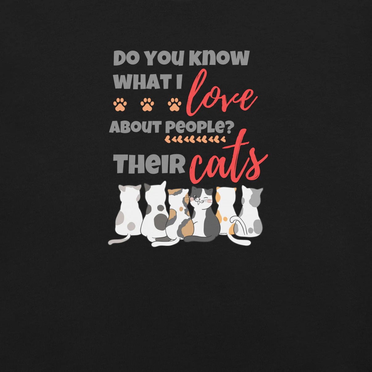 hoodie for cat lovers and cat moms. Perfect gift for cat ladies