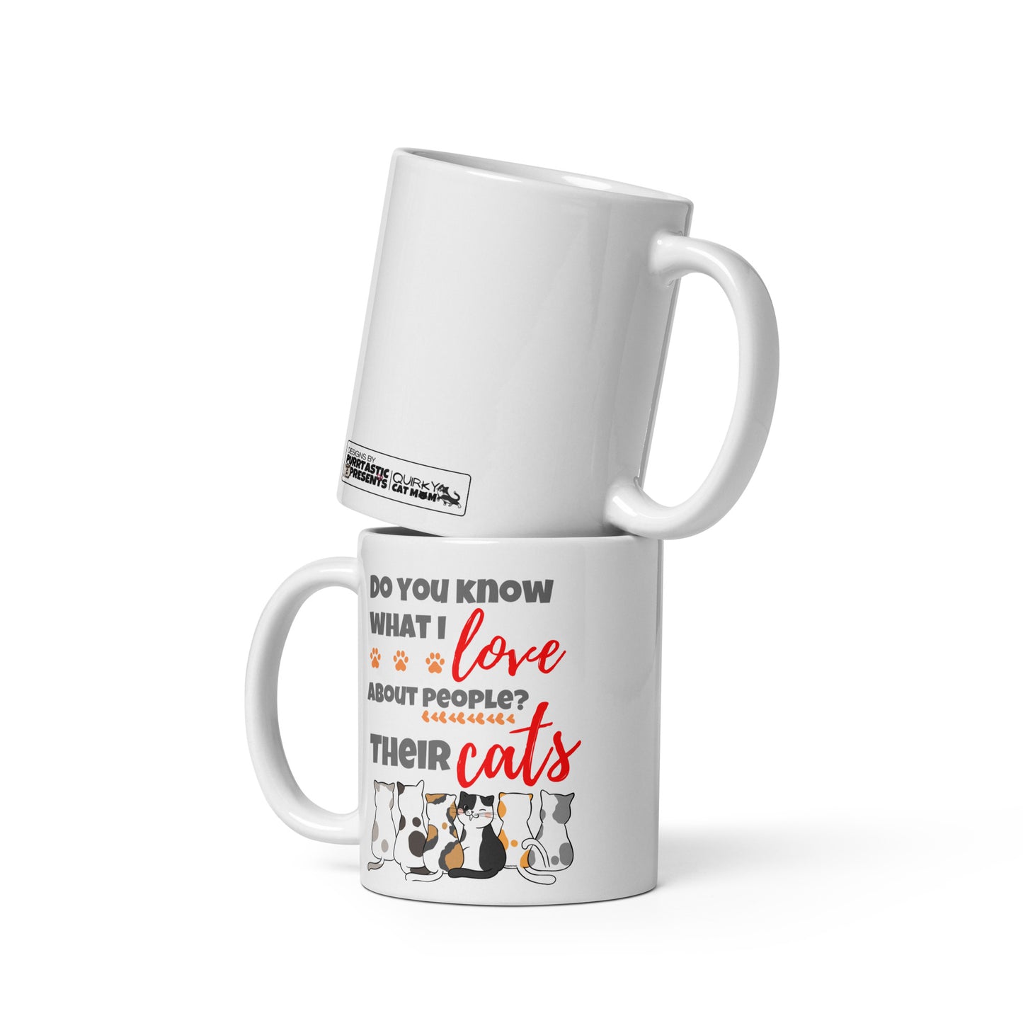 mug for cat lovers and cat moms. Perfect gift for cat ladies