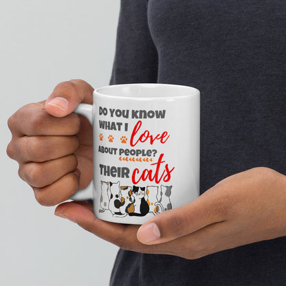 mug for cat lovers and cat moms. Perfect gift for cat ladies