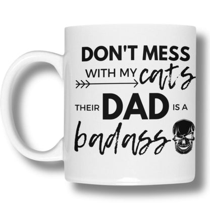 Mug  for cat lovers and cat moms. Perfect gift for cat ladies
