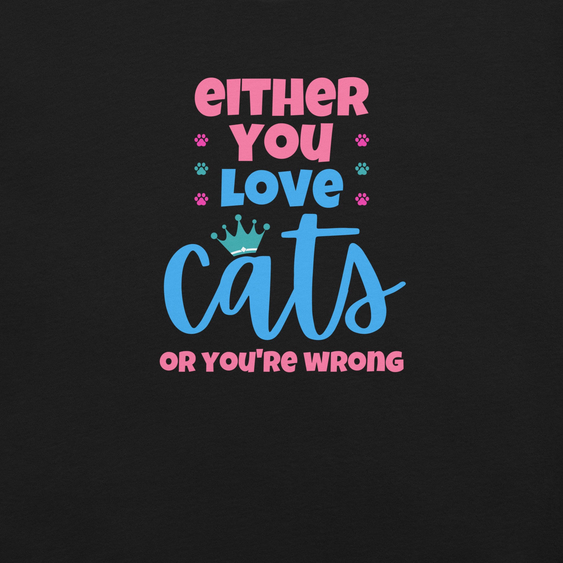 t-shirt for cat lovers and cat moms. Perfect gift for cat ladies