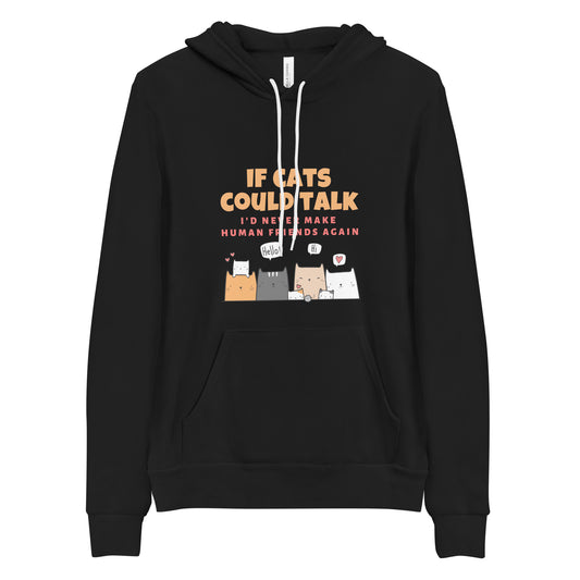 hoodie for cat lovers and cat moms. Perfect gift for cat ladies