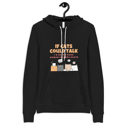 hoodie for cat lovers and cat moms. Perfect gift for cat ladies