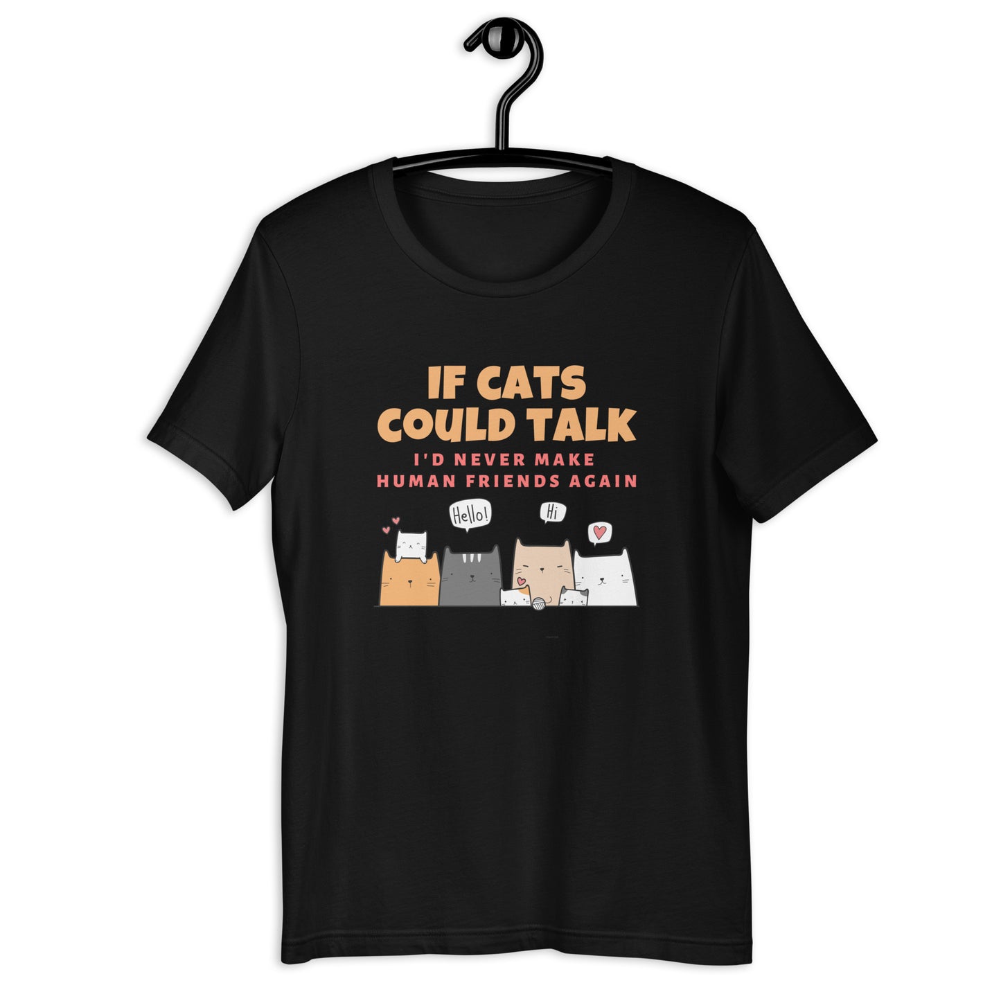 t-shirt for cat lovers and cat moms. Perfect gift for cat ladies