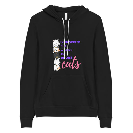 hoodie for cat lovers and cat moms. Perfect gift for cat ladies