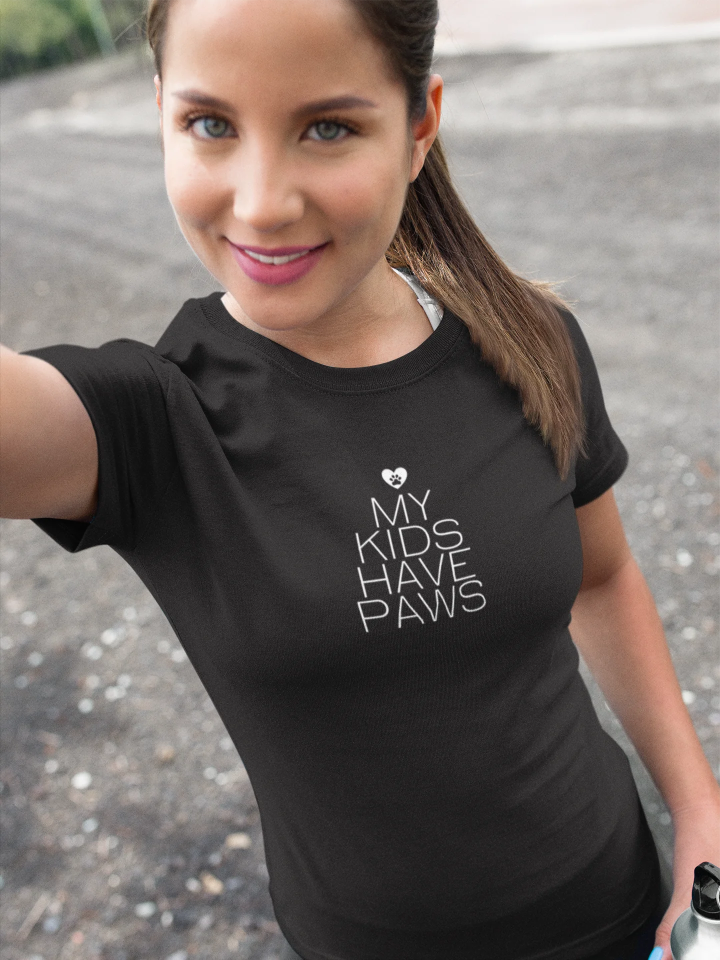 t-shirt for cat lovers and cat moms. Perfect gift for cat ladies