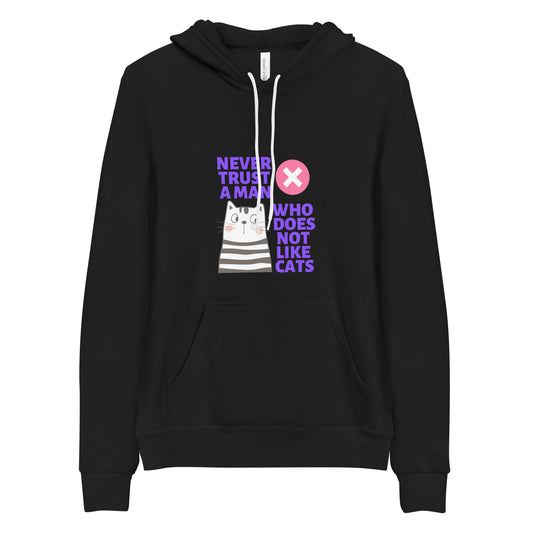 hoodie for cat lovers and cat moms. Perfect gift for cat ladies