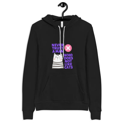 hoodie for cat lovers and cat moms. Perfect gift for cat ladies