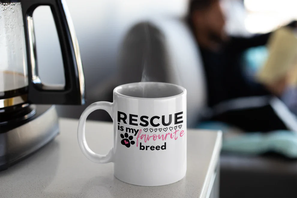 Rescue Is My Favourite Breed Mug