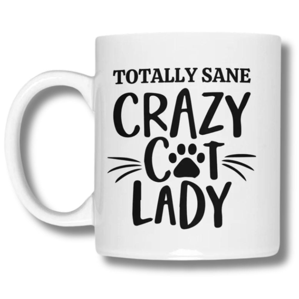 Mug for cat lovers and cat moms. Perfect gift for cat lady