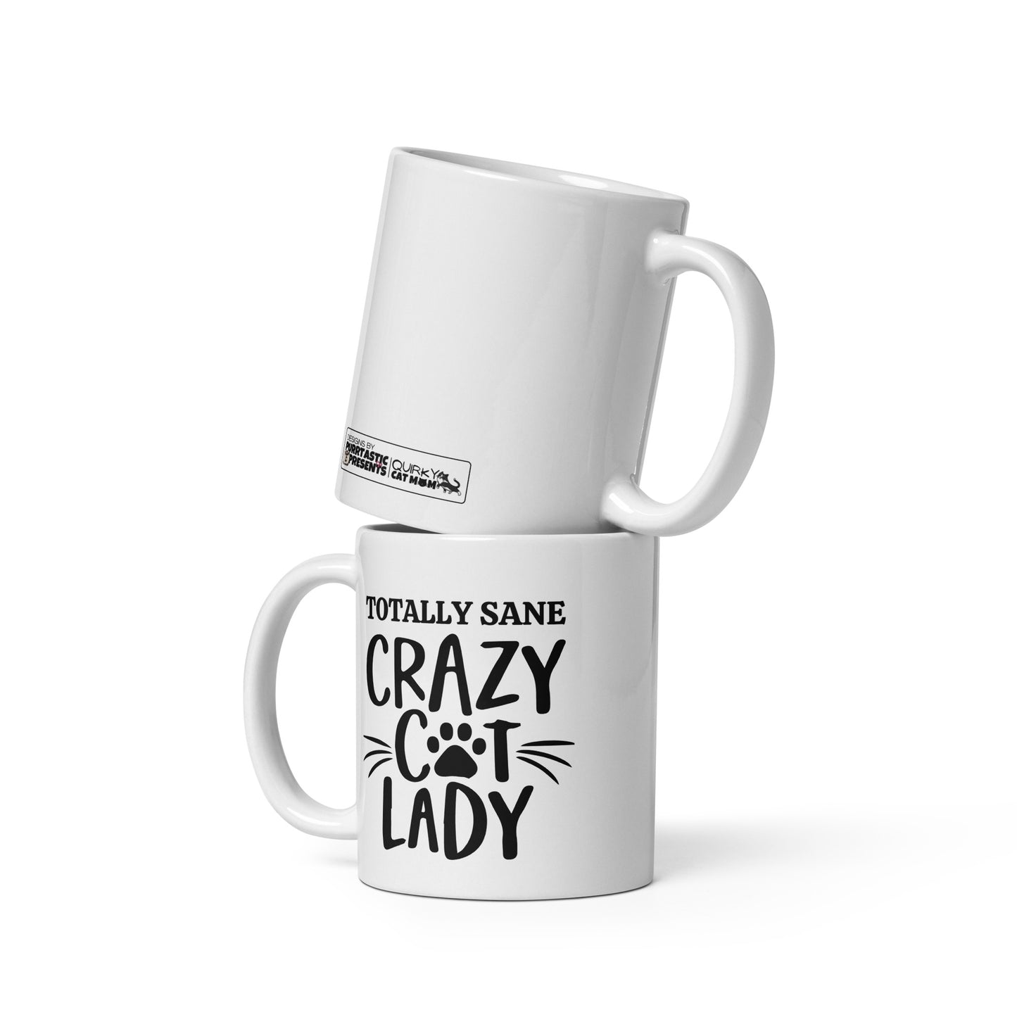 Mug for cat lovers and cat moms. Perfect gift for cat lady