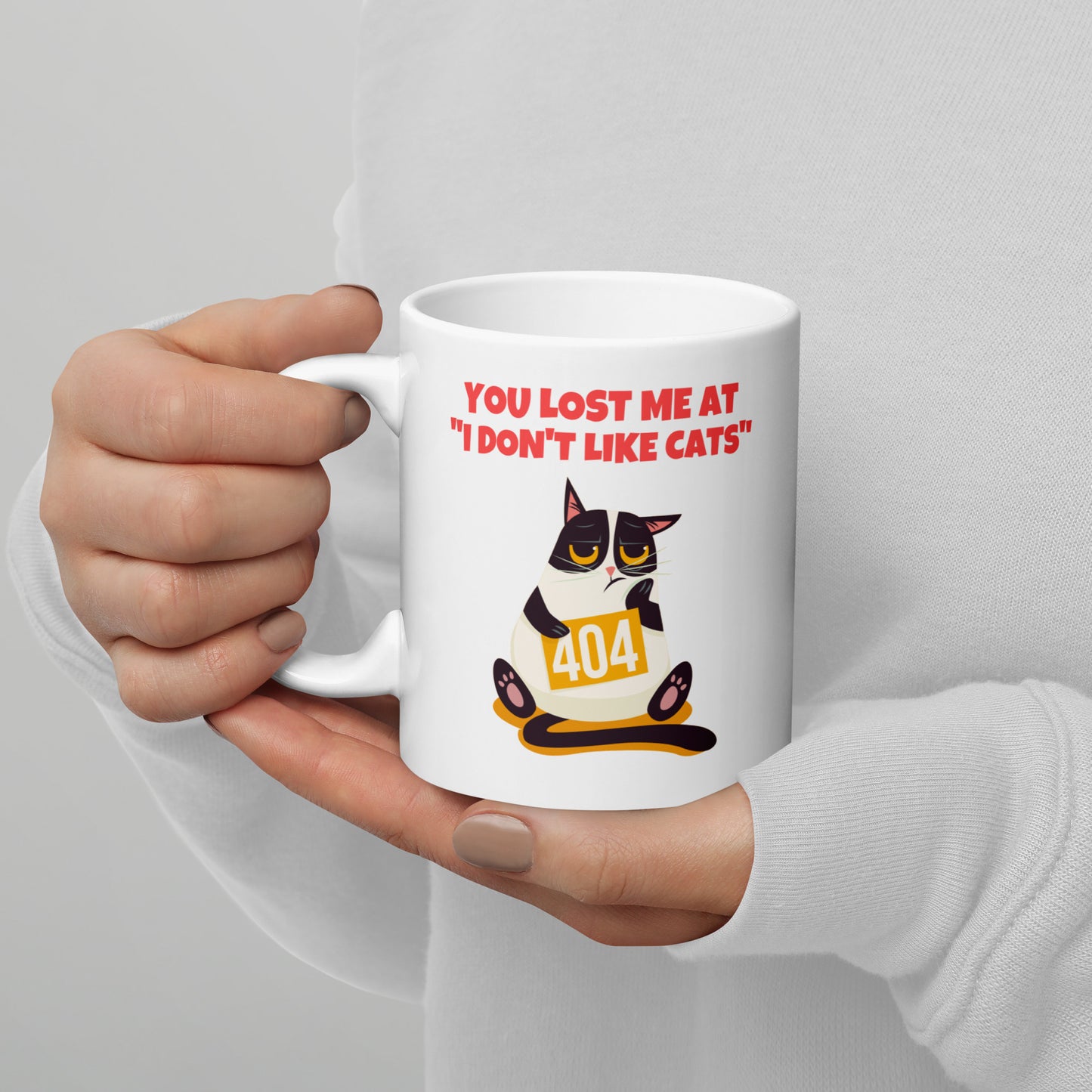 mug for cat lovers and cat moms. Perfect gift for cat lady