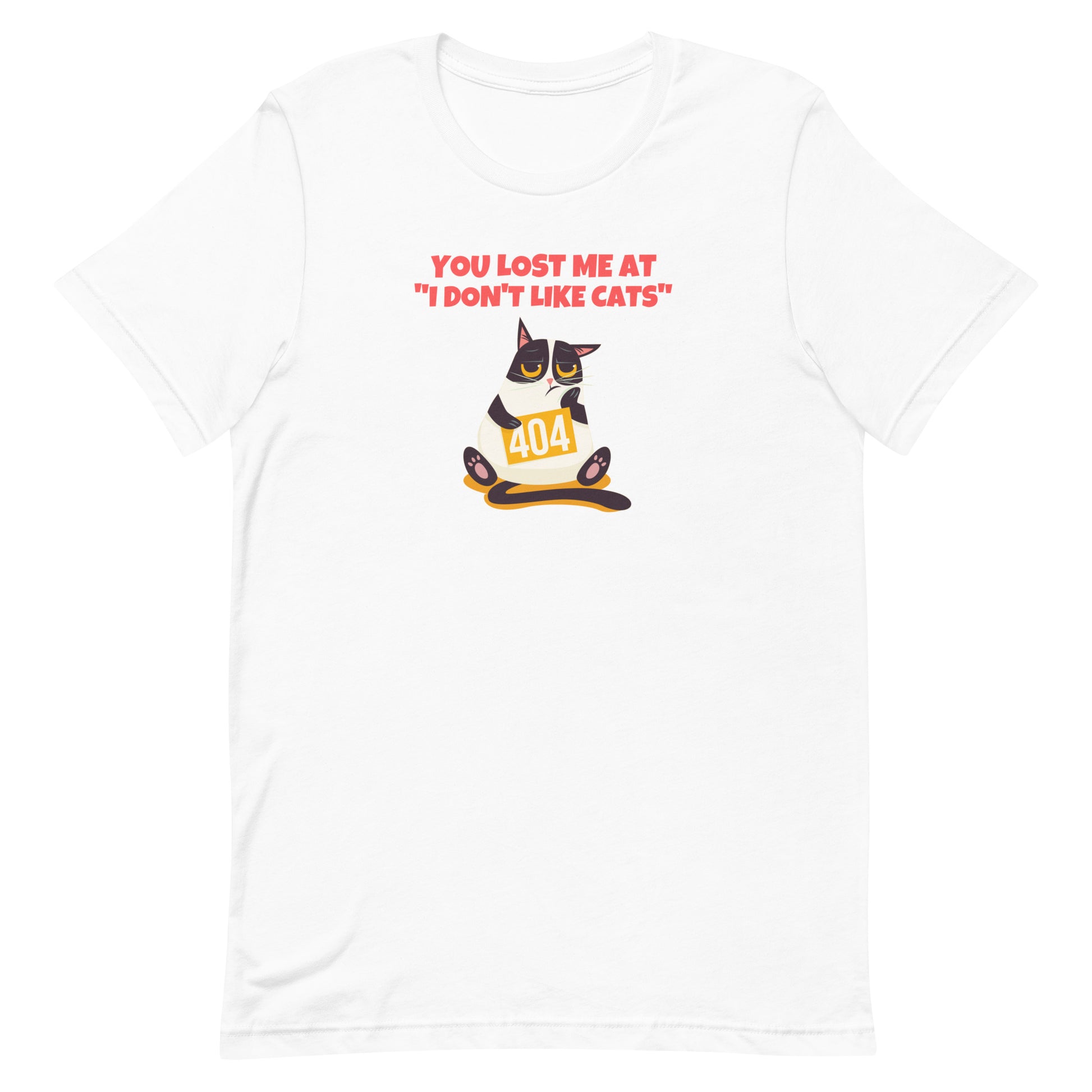 t-shirt for cat lovers and cat moms. Perfect gift for cat lady