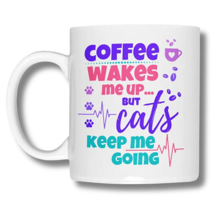 mug set for cat lovers and cat moms. Perfect gift for cat ladies