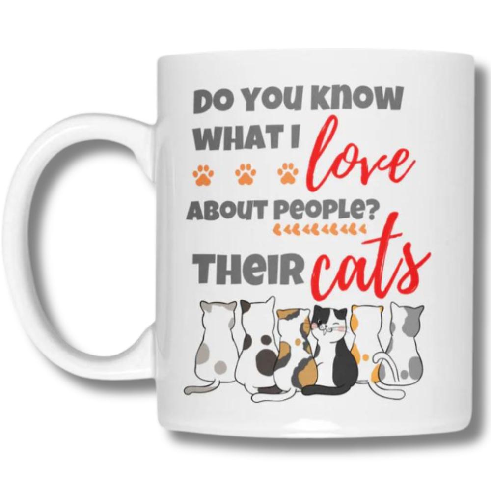 mug set for cat lovers and cat moms. Perfect gift for cat ladies