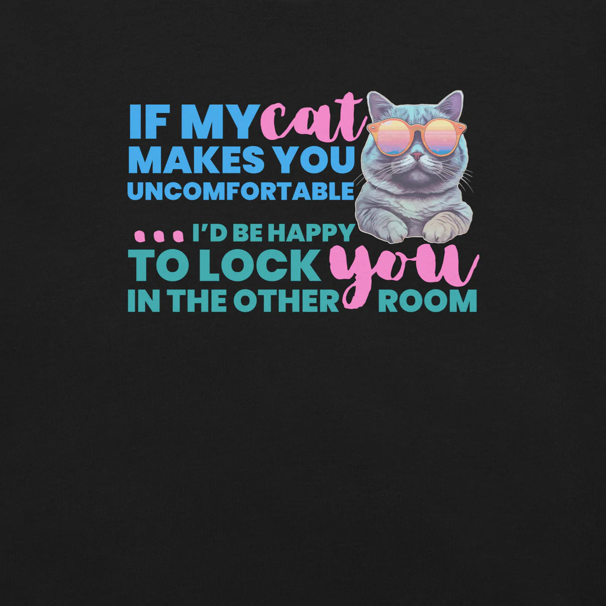 hoodie for cat lovers and cat moms. Perfect gift for cat ladies