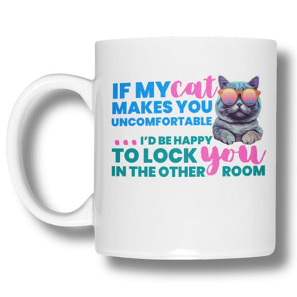 mug for cat lovers and cat moms. Perfect gift for cat ladies