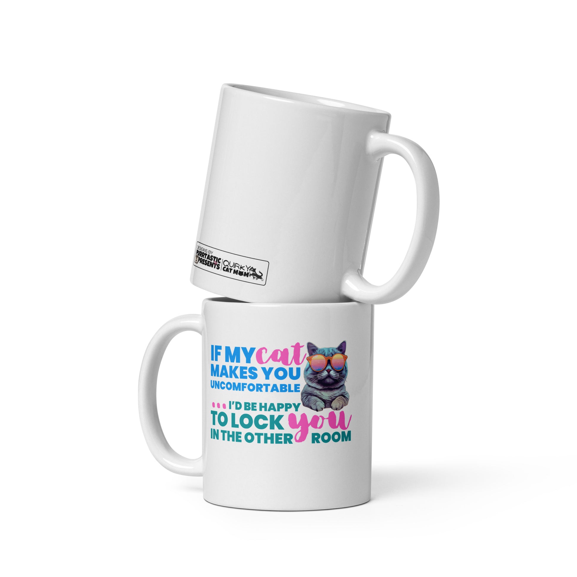 mug for cat lovers and cat moms. Perfect gift for cat ladies