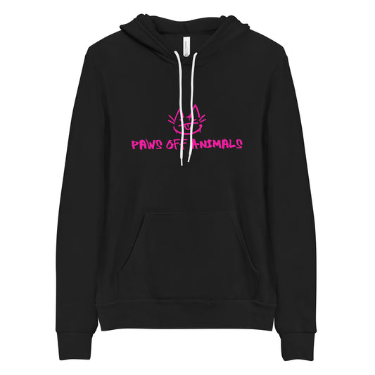paw off animals hoodie