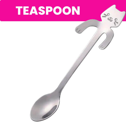 Mug, spoon and free bonuses for cat lovers and cat moms. Perfect gift for cat ladies