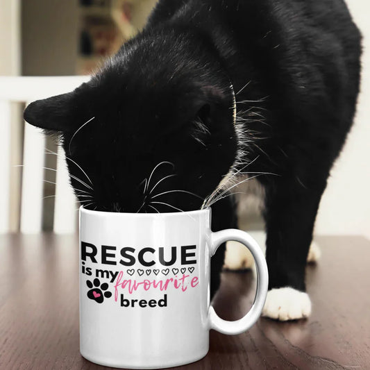 Rescue Is My Favourite Breed Mug