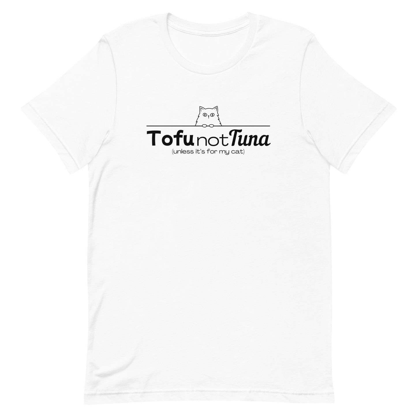 tofu not tuna t-shirt