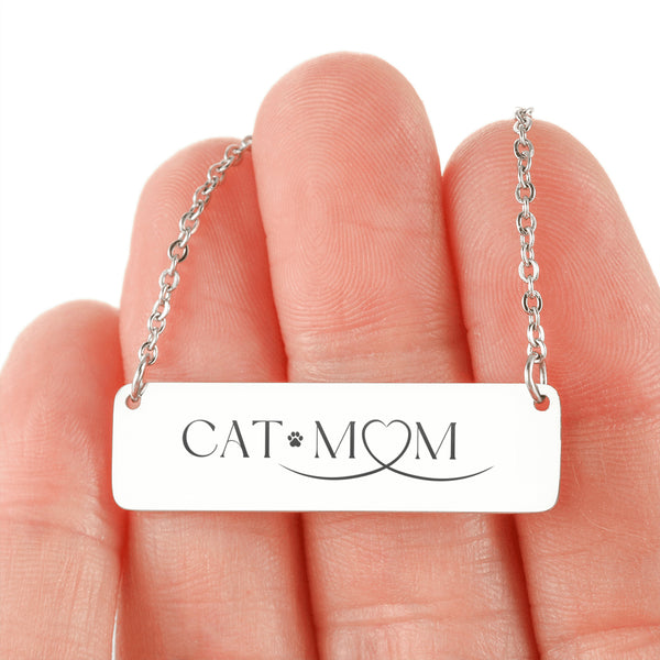 Cat Mom (Horizontal Bar)